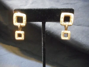 Vintage Ohrstecker 18K & 925 Ohrringe 14,6 Gramm Diamant Akzente - Bild 1 von 5