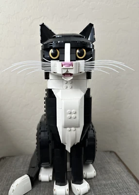 Loki's Whiskers LEGO® Tuxedo Cat Whiskers! Multiple Styles and Colors! -3 PAIRS! - Image 1 of 4