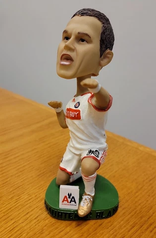 Cuauhtemoc Blanco Chicago Fire MLS Bobblehead Soccer GOLD boots SGA No box RARE Cover