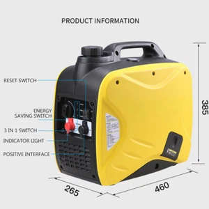 Parking Air Conditioner Gasoline Generator Remote Control Start 24V 3000W - Picture 1 of 6