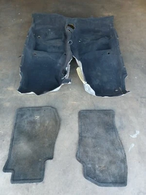 2003-2008 Nissan 350z Oem Interior Black Main Interior Floor Carpet - Image 1 of 3