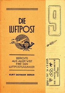 23075/ Aero Philatelisten Club - Die Luftpost – September 1952 - Picture 1 of 1