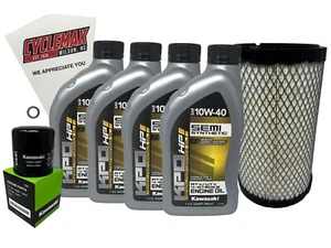 Cyclemax Semi Synthetic Oil Change Kit fits 2020-2023 Kawasaki Teryx KRX 1000 - Picture 1 of 8