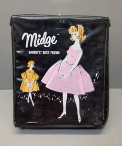 VINTAGE BARBIE MIDGE BARBIES BEST FRIEND DOLL CASE W/HANDLE - Picture 1 of 3