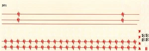 Fred Cady 501 1980's GM Heartbeat decal 1:24th or 1:25 Scale - Picture 1 of 1