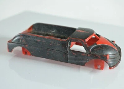 Camión de reparto Streamline rojo de plástico duro vintage de los años 40 sin marca 4 3/4"  Foto 1 de 4
