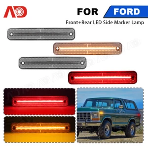 4x LED Side Marker Light For 1975-83 Ford E- F100 F150 F250 F350 Econoline Truck - Picture 1 of 11