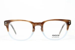 ROCCO RODENSTOCK RR409 D Original Brille Eyeglasses Gafas Bril Braun-Blau - Picture 1 of 7