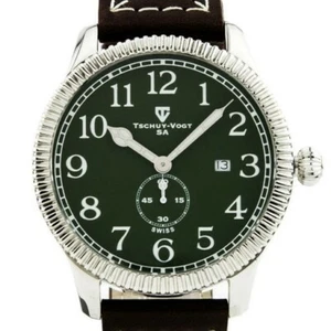 Tschuy Vogt A24 SA Cavalier Men's Watch. MSRP. 1150.00 - Picture 1 of 3