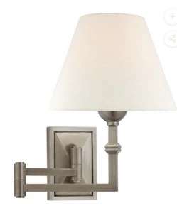 Visual Comfort AH2337AN-L Alexa Hampton Jane Wall Sconce Swing Arm Light - Picture 1 of 5