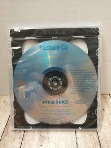 eMachines 2001 Desktop PC T1090 / T1096 Restore CDs New/Sealed - Picture 1 of 5