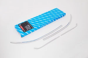 Rear Chrome Lip Spoiler Molding 4p 1Set For SSANGYONG 2016 Tivoli - Picture 1 of 12