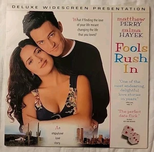 FOOLS RUSH IN Laserdisc LD 1997 Matthew Perry Selma Hayek 94946 - Picture 1 of 3