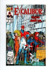 EXCALIBUR #8, Vol.1, Marvel Comics, 1989