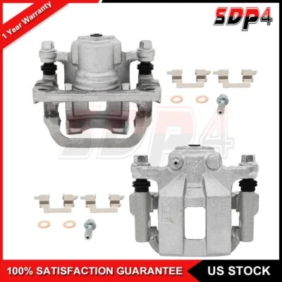 Par de pinzas de freno traseras con soporte izquierdo derecho para Nissan Rogue 2008-2013 Foto 1 de 4