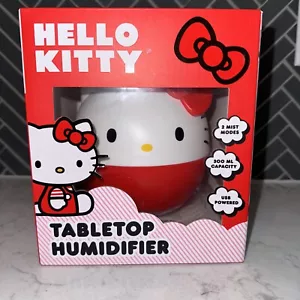 HELLO KITTY Red White Tabletop Humidifier New In Box- 2 Mist Modes - Picture 1 of 8