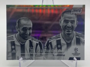 TOPPS ESTADIO CLUB CROMO 2021/22 PARALELO GIORGIO CHIELLINI JUVENTUD 064/299 - Imagen 1 de 2
