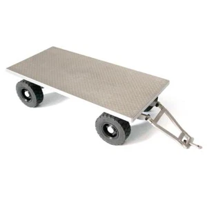 JDM Metal Trailer Assembled for For TAMIYA LESU 1/14 Scale RC Hydraulic Forklift - Picture 1 of 7
