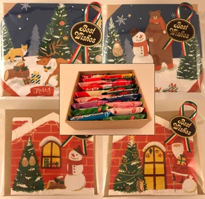 18pc Japanese Christmas KitKat Gift Box Sets - 18 flavours of Japan Kit Kat kats - Picture 1 of 16