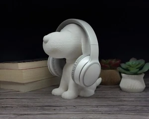 Snoopy Headphone Stand | Nostalgic Desk Décor for Cartoon Fans & Gamers - Picture 1 of 7