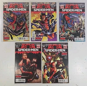 Spider-Men #1-5 Complete Set 1st Print Marvel 2012 Miles Morales Peter Parker  - Picture 1 of 7