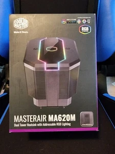 Cooler Master MasterAir MA620M RGB CPU Cooler DUAL TOWER HEATSINK - Picture 1 of 4