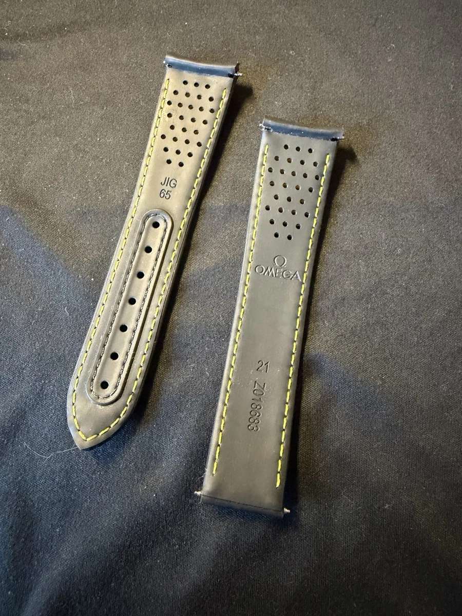 OMEGA 純正レザーストラップ　21㎜ OMEGA 純正レザーストラップ 21㎜ OMEGA 純正 ベルト 21㎜ オメガ