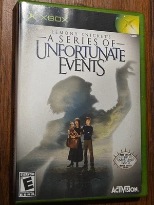 Lemony Snicket's A Series of Unfortunate Events (Original Xbox) Novo Na Caixa - Frete Grátis - Imagem 1 de 4