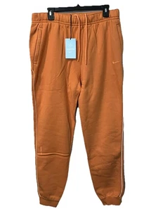 Nike X NOCTA Fleece CS Sweatpants Men’s Size L Large FN7661-808 Orange Drake - Picture 1 of 9