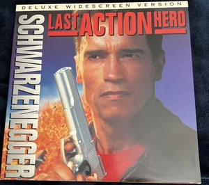 LAST ACTION HERO (1993) Widescreen Laserdisc Gatwfols SCHWARZENEGGER  - Picture 1 of 3