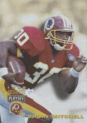 1995 Playoff Brian Mitchell Football Cards #68 - Image 1 of 4