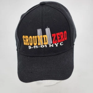 Ground Zero 11.09.01 New York City Twin Towers Gedenkmütze/Kappe mit Heftverschluss hinten - Bild 1 von 5