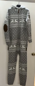 Tuta The Norwegian originale pezzo unico renne grigie unisex piccola nuova con etichetta - Foto 1 di 15