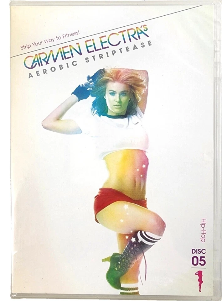 NEW Sealed Carmen Electra's Aerobic Striptease Disc 5 Hip-Hop DVD - DISC ONLY  - Image 1 of 1