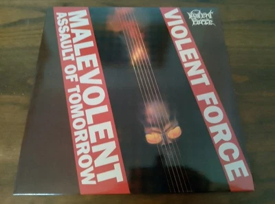 VIOLENT FORCE – Malevolent Assault of Tomorrow – LP  Red Vinyl - Slayer  Kreator - Bild 1 von 3