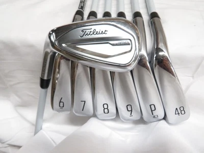 Used LH Titleist T350 Iron Set 6-PW+48*+53*Tensei AV Series Ladies Flex Graphite - Image 1 of 4