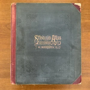 1909 Standard Atlas of Cottonwood County Minnesota / Near Fine Plat Book - Picture 1 of 19