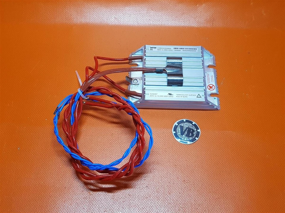 Lenze Resistencia De Freno Tipo: ERBM220R086W - Imagen 1 de 2