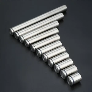 25MM Billboard Advertisement Glass Standoff Pin Fixing Fasteners Hardware 10pcs - Picture 1 of 41