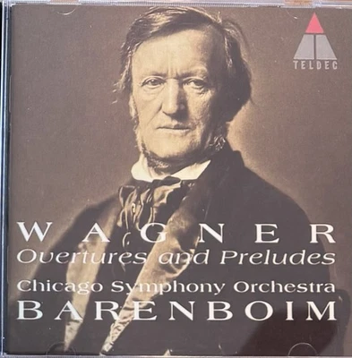 Wagner—Overtures and Preludes (Barenboim, Chicago SO). CD - Image 1 of 2