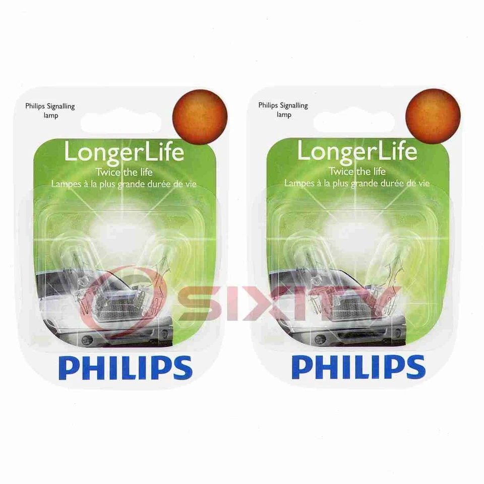 Lâmpadas indicadoras laterais traseiras Philips 2 peças para Land Rover LR3 2005-2009 ou - Imagem 1 de 4