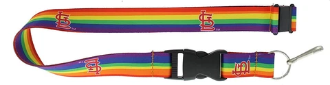 MLB Rainbow Pride Breakaway Lanyard Cover