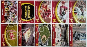 2015 Panini USC Trojans Full Set FRANK GIFFORD MARK MCGWIRE BILL SHARMAN DEROZAN - Picture 1 of 8