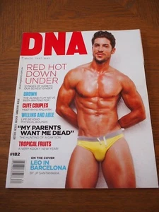 DNA Magazine #182 gay men LEO RICO Madonna CARSON NICELY GARETH WIECKO RHYS - Bild 1 von 1