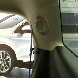 For Ford Edge 2015-2018 Matte Inner Speaker Ring horn trim ring Sound decorative - Picture 1 of 7