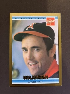 Nolan Ryan 1992 Donruss Coca Cola Coke #11 1977 Bild California Angels Baseball - Bild 1 von 2