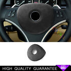 Inner Steering Wheel Horn Ring Trim 1* For Bmw 3 Series E90 2005-2012 Grey Suede