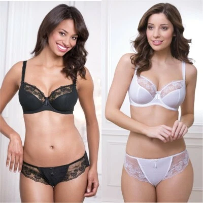 BRAVISSIMO Cadena Margarita Encaje Sujetadores Cortos Juego Cortos Lencería RE22-34-36 Foto 1 de 3