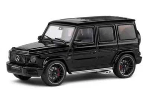 SOLIDO 1/43 DIECAST 2022 MERCEDES AMG G63 V8 G-WAGEN METALLIC BLACK S4316702 - Picture 1 of 8