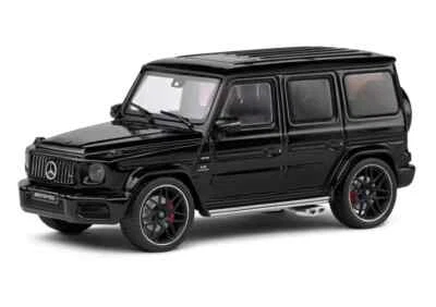 SOLIDO 1/43 DIECAST 2022 MERCEDES AMG G63 V8 G-WAGEN METALLIC BLACK S4316702 - Image 1 of 4